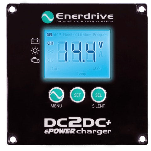 Enerdrive DC2DC Remote + 7.5m ePower Cable