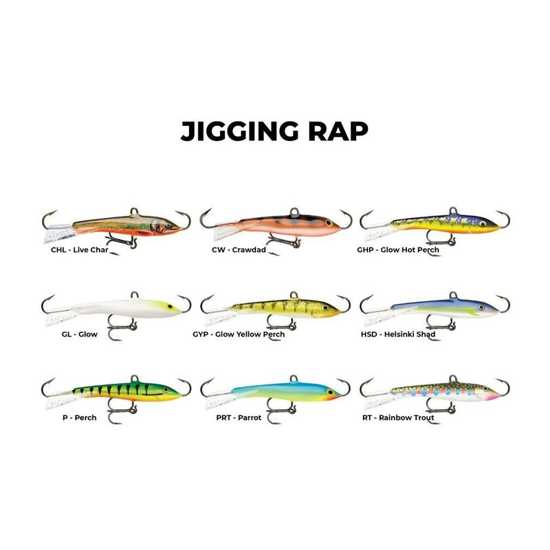 7cm Rapala Jigging Rap Lure - 18gm Vertical Jigging Lure