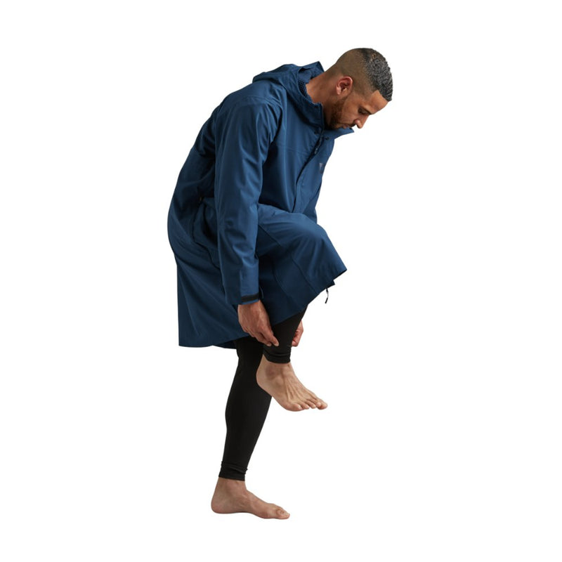 Men's Pursuit Waterproof Lightweight Changing Robe Jacket - Ocean Blue