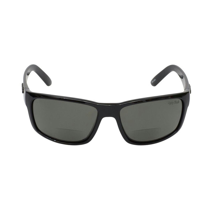 Ugly Fish Xenon +2.00 Bifocal PN3252 Black Frame/Smoke Lens Sunglasses