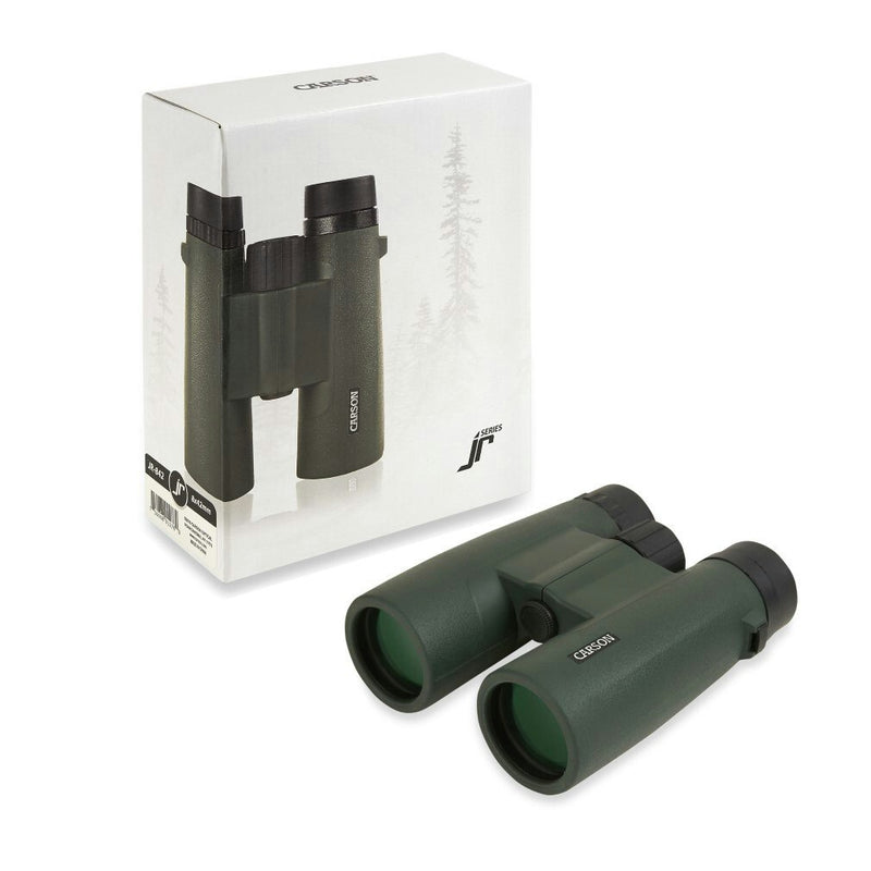 Carson JR-842 JR Series 8x42mm Full Size, Waterproof Prism Binoculars