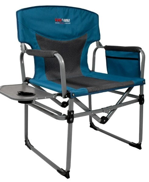 Black Wolf Compact Directors Chair - Seaport