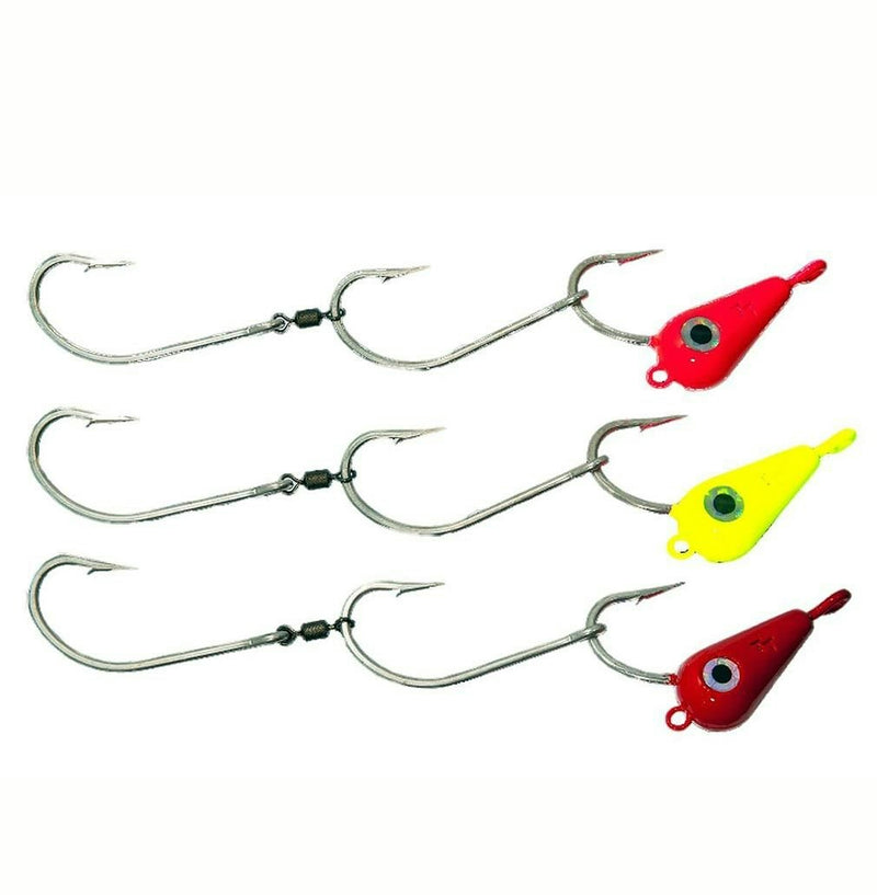 40g TT Lures Bait Trolling Rig with 3 x 6/0 Tarpon Hooks - Mackeral Rig