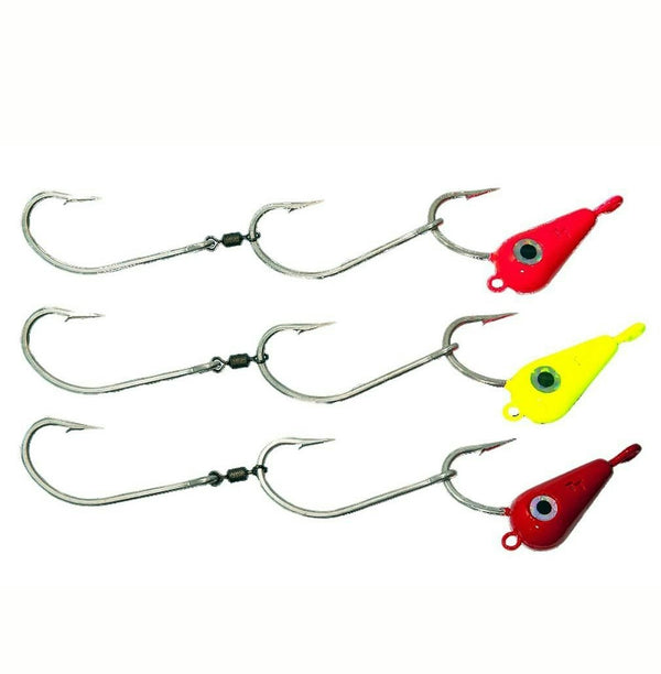 30g TT Lures Bait Trolling Rig with 3 x 5/0 Tarpon Hooks - Mackeral Rig