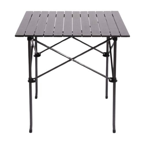 Black Portable Folding Compact Camping Picnic Table