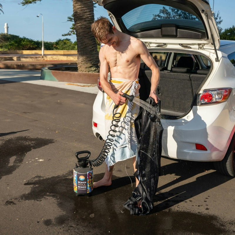 Beach Soul Portable Shower Livin' the Dream 5L