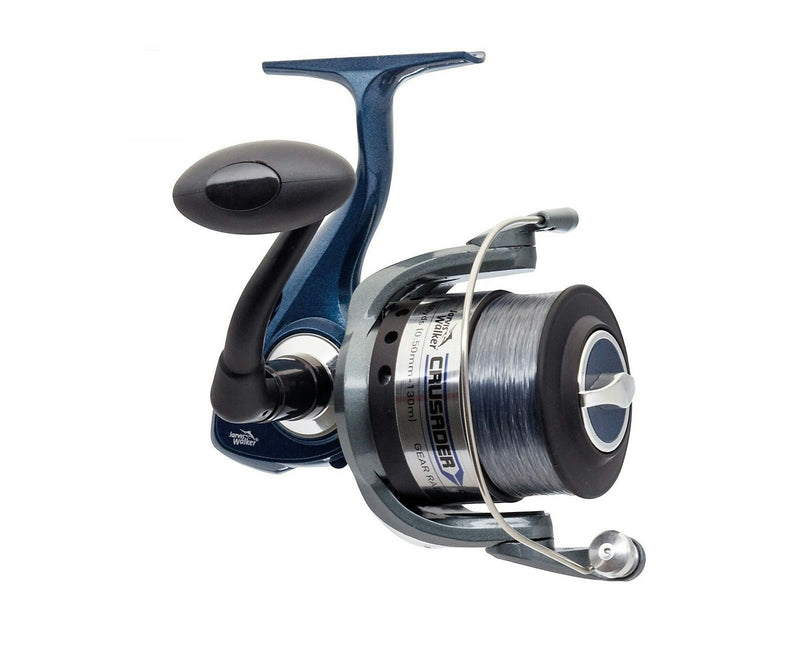 Jarvis Walker Crusader Fishing Reel - Spinning Reel Spooled with Line