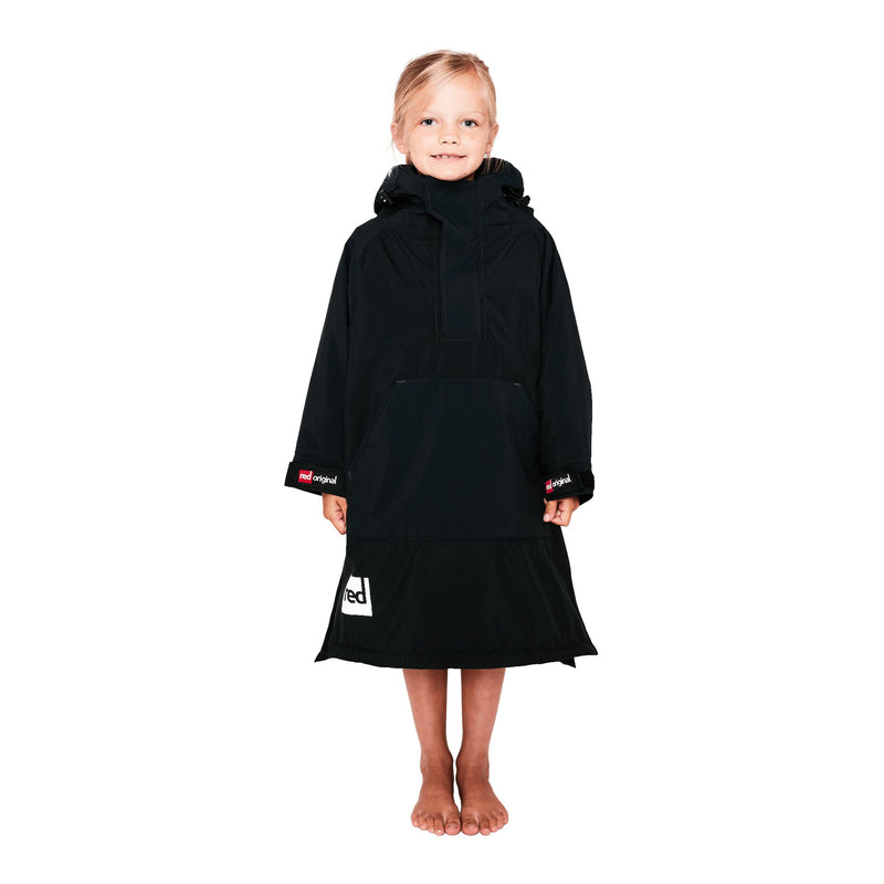 Kids Dry Poncho - Black