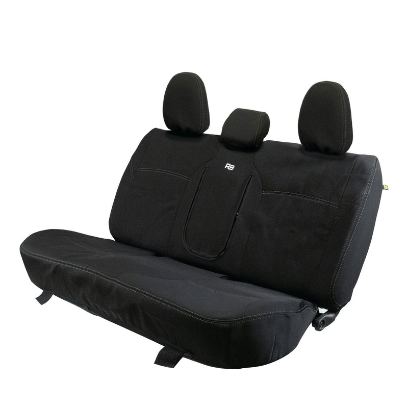 Razorback 4x4 GP4 Standard Neoprene Rear Seat Covers Suitable for a Mitsubishi Triton MQ (Exceed Only)