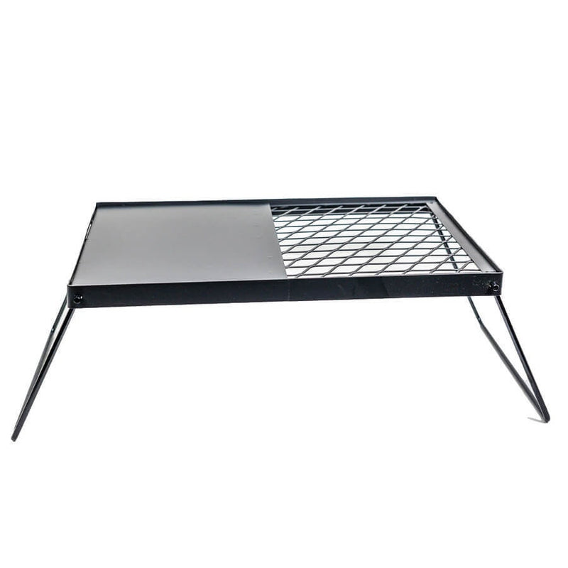 Flaming Coals Portable Folding Camp Grill and Hotplate