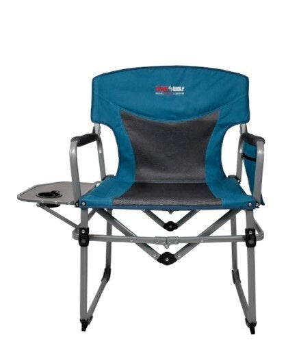 Black Wolf Compact Directors Chair - Seaport