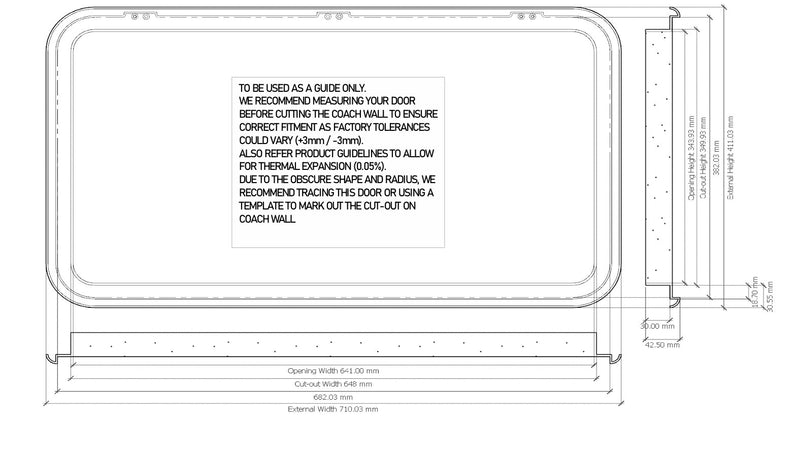 Coast Door 10 - White Tunnel Boot Door 710 x 411 (M500-190)