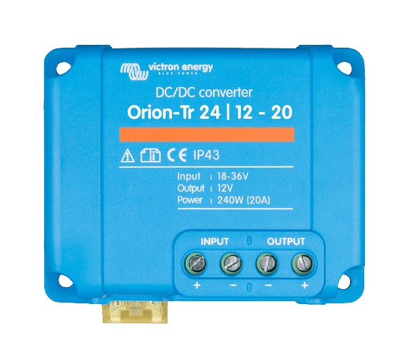 Victron 24V to 12V Orion-Tr 24/12-20A Non-Isolated DC-DC Converter