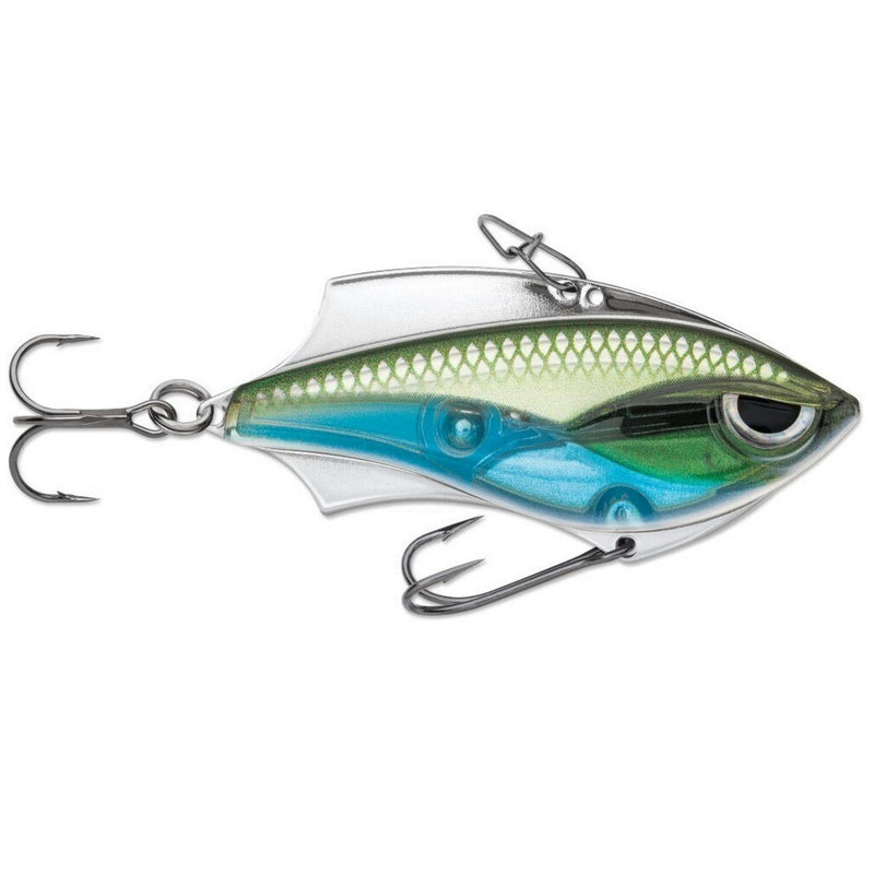 6cm Rapala Rap-V Blade Sinking Vibe Fishing Lure - Mossback Shiner