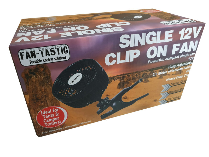 Fantastic Single Clip on Fan