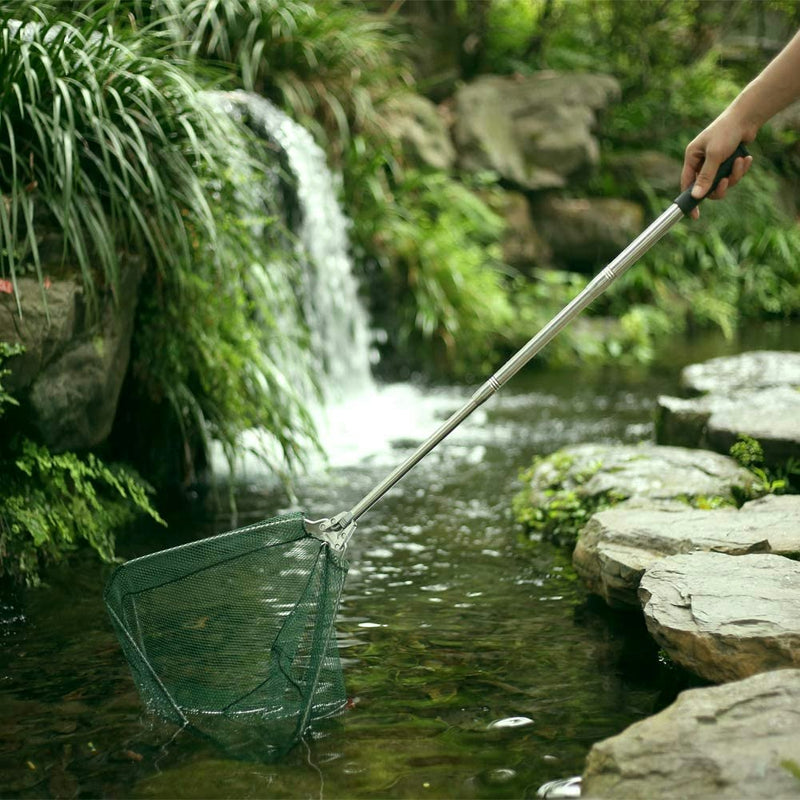 Retractable Landing Net for Fishing