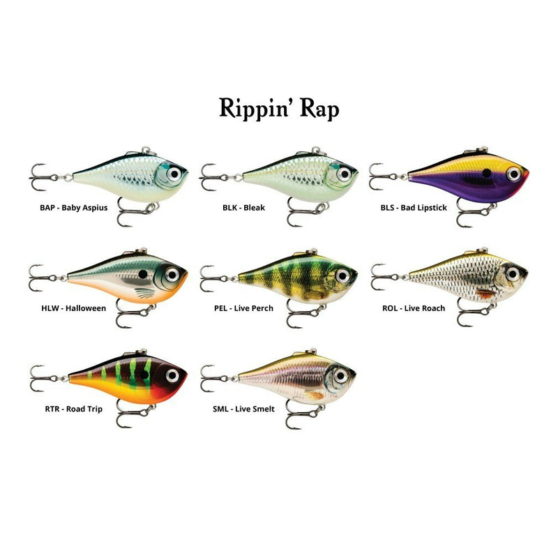 5cm Rapala Rippin' Rap Lipless Sinking Vibe Fishing Lure