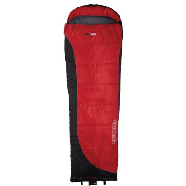 BlackWolf Backpacker 200 Sleeping Bag Red +4c