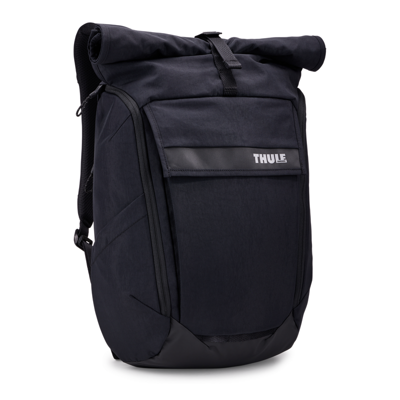 THULE Paramount 24L Rolltop Backpack Bag w/ 16" Laptop Padded Compartment in Black