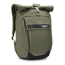 THULE Paramount 24L Rolltop Backpack Bag w/ 16" Laptop Padded Compartment in Olive Green