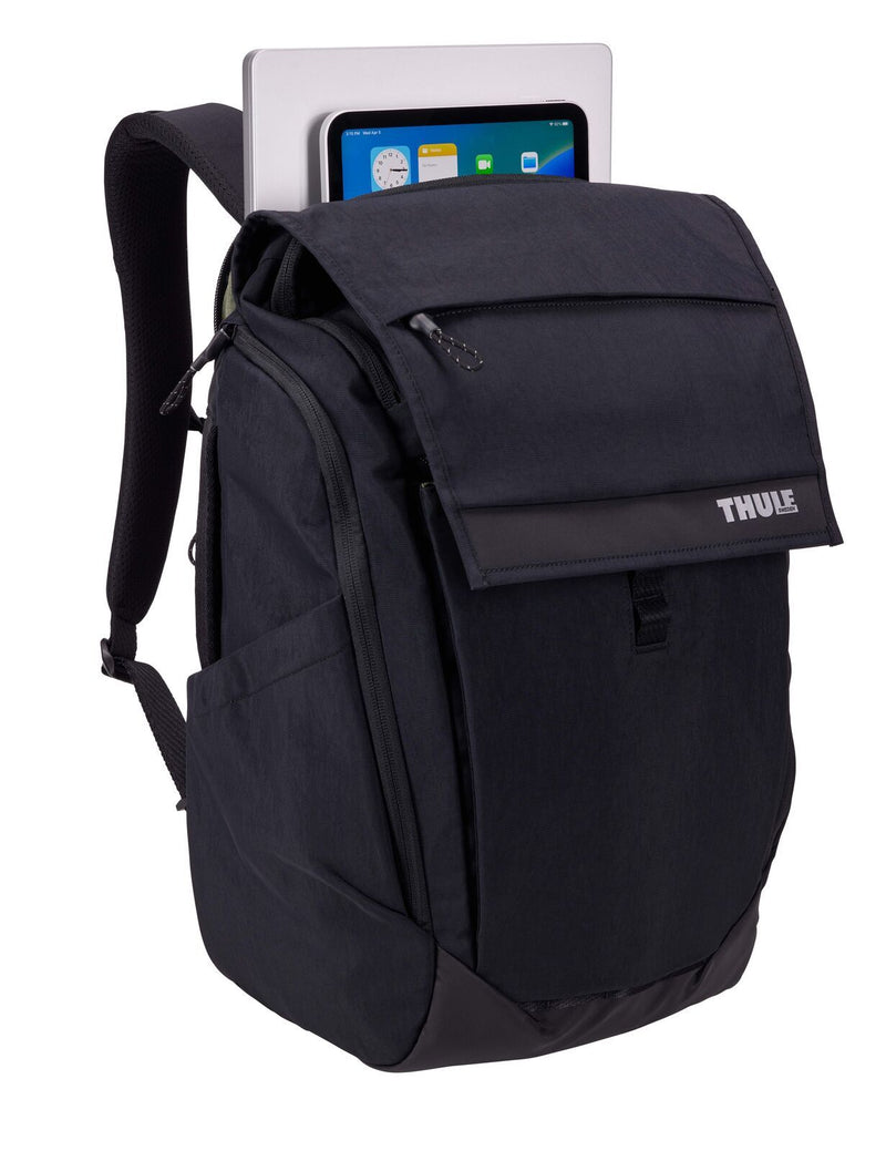 THULE Paramount 27L Water-Resistant Backpack w/ 16" Laptop Compartment in Black