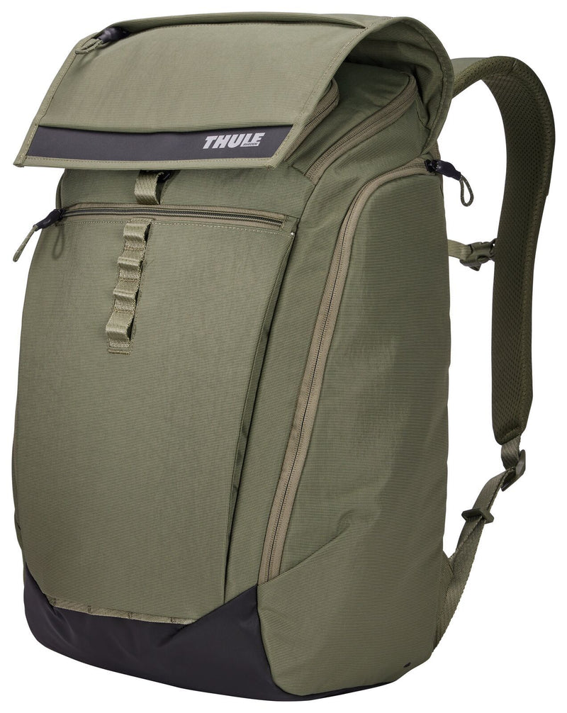 THULE Paramount 27L Water-Resistant Backpack w/ 16" Laptop Compartment in Soft Green