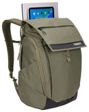 THULE Paramount 27L Water-Resistant Backpack w/ 16" Laptop Compartment in Soft Green