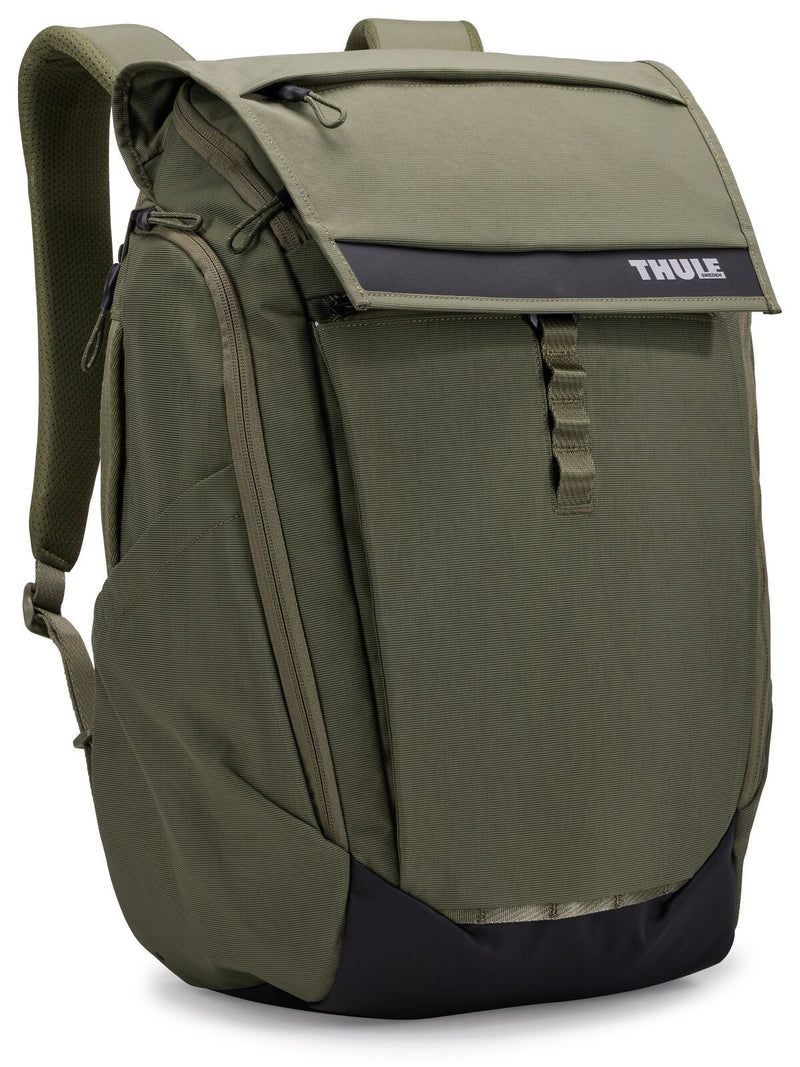 THULE Paramount 27L Water-Resistant Backpack w/ 16" Laptop Compartment in Soft Green