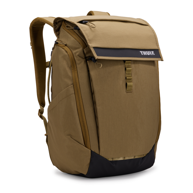 THULE Paramount 27L Water-Resistant Backpack w/ 16" Laptop Compartment in Nutria Brown