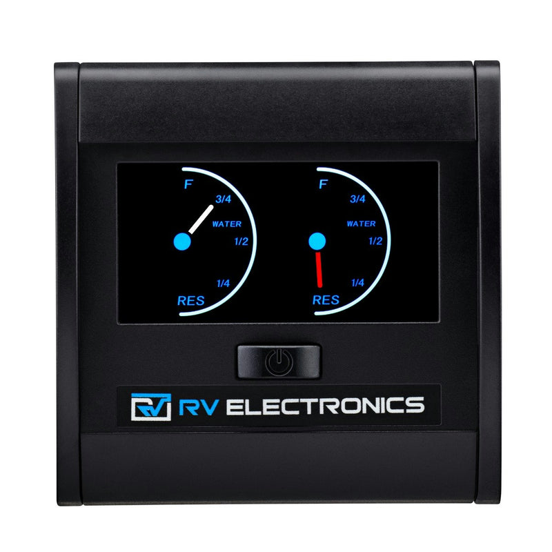 RV Electronics Standard RV LCD Water Level Indicator - Double Tank