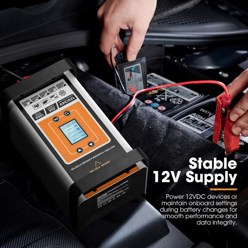 San Hima 40A Smart Battery Charger & Engine Starter For LiFePo4 AGM Lead Acid