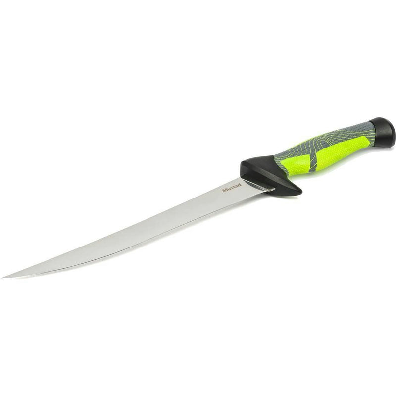 Mustad Green Series 9 Inch Stainless Steel Fillet Knife with Sheath