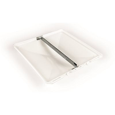 Camco 40153 Polypropylene Vent Lid - Jensen Metal Base '94 up, White Bilingual