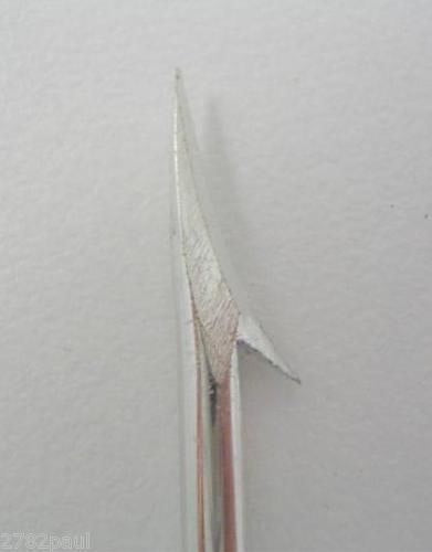 Mustad 455D 1 Barb Fishing Spear Head - 132mm Replacement Spear Point