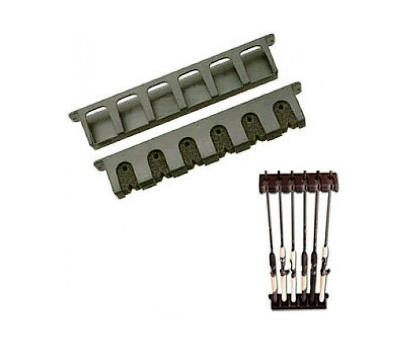 Berkley Vertical Fishing Rod Rack - Neatly & Securely Stores 6 Fishing Rods