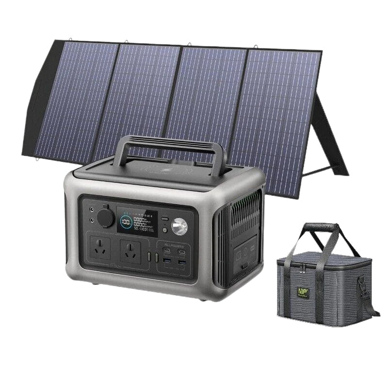 Power Station 600W with 120W Solar Panels