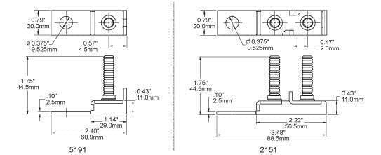 Blue Sea MRBF Dual Terminal Fuse Block - 30 to 300A