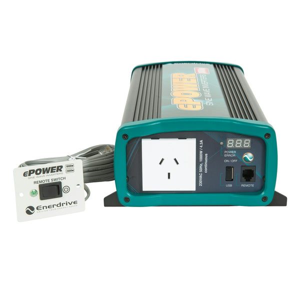 Enerdrive ePOWER 1000W True Sine Wave Inverter