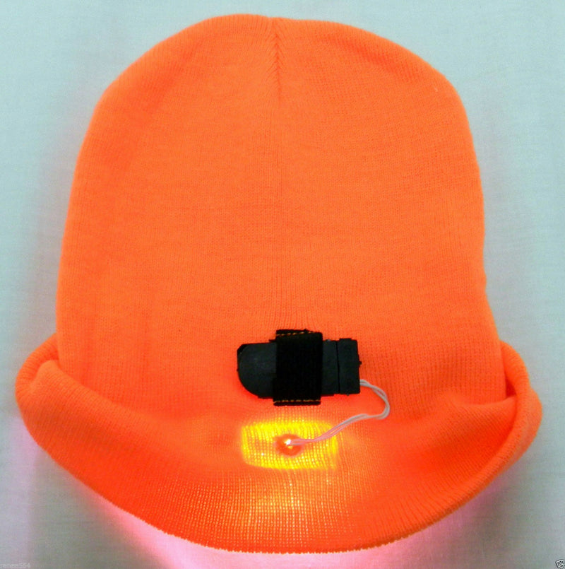 Australian RV Accessories 5 Led Beanie Fluro Orange