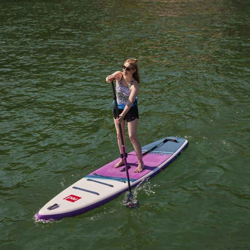 11'0" Sport Purple MSL Inflatable Paddle Board Package