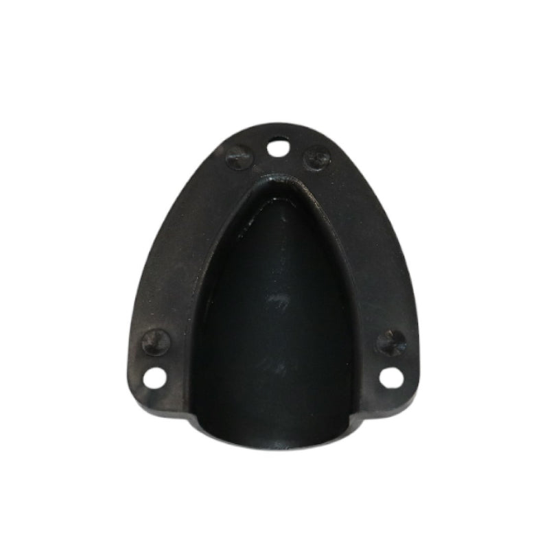 Exotronic Medium Black Clamshell Cable Entry Cover
