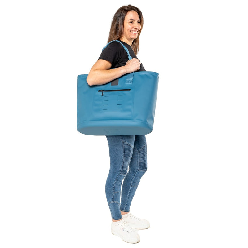 Waterproof Tote Bag 33L - Storm Blue