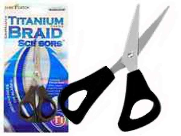 Surecatch Stainless Steel Gripmaster Braid Scissors - Titanium Coated