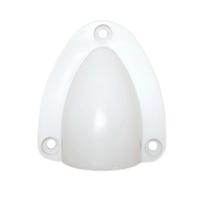 Exotronic Medium White Clamshell Cable Entry Cover