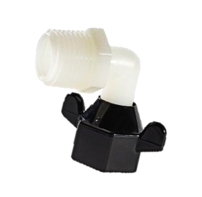 Shurflo 1/2"FBSP x 1/2" MBSP Swivel Elbow Adaptor