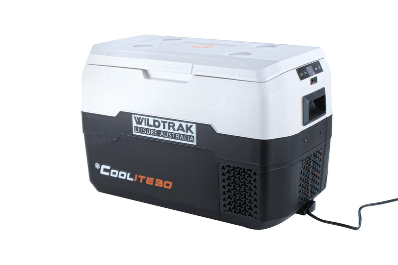 Wildtrak Coolite 30 Portable 30L Fridge Freezer w/ Bag Outdoor Camping Cooler