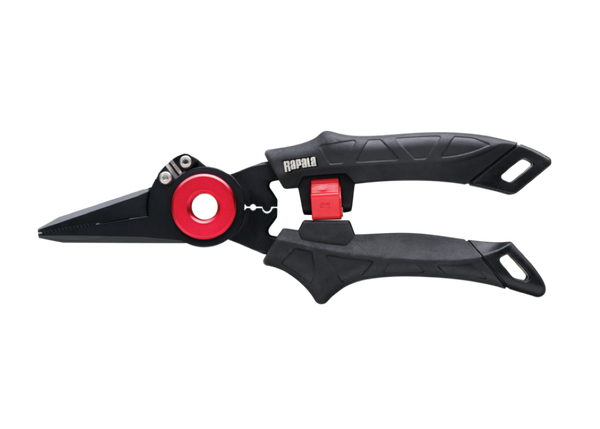 7 Inch Rapala RCD Magnum Lock Pliers with Neoprene Sheath and Lanyard