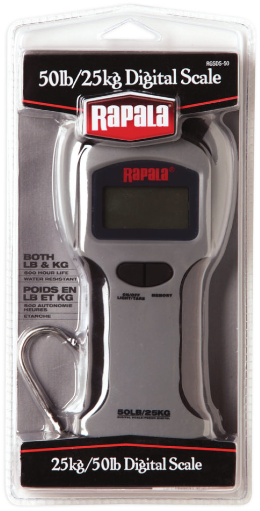 25kg/50lb Rapala Water Resistant Proguide Digital Scale