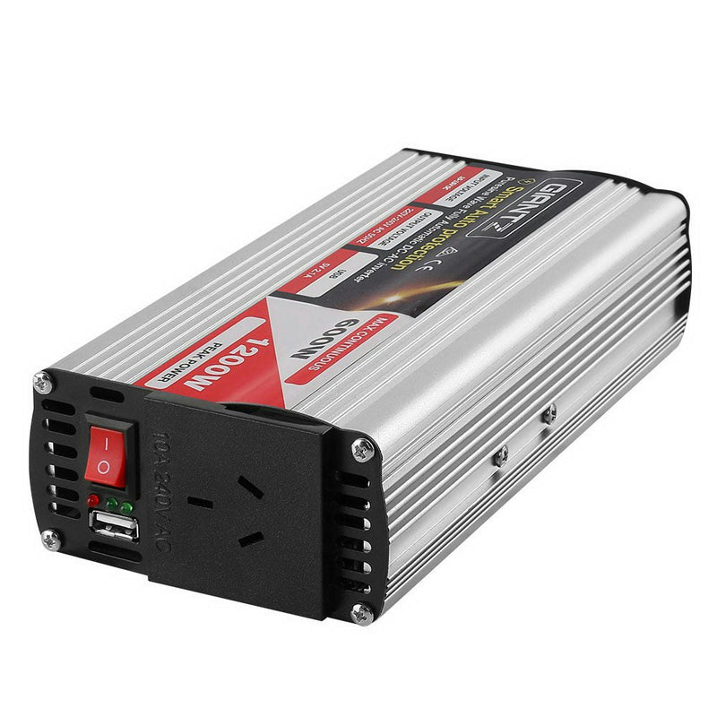 600W Puresine Wave DC-AC Power Inverter