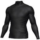 Mirage Men's Long Sleeve Lycra Rash Shirt Top (Black)